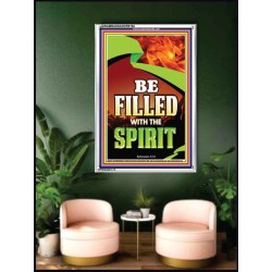 BE FILLED WITH THE SPIRIT   Christian Artwork Frame   (GWAMBASSADOR9182)   