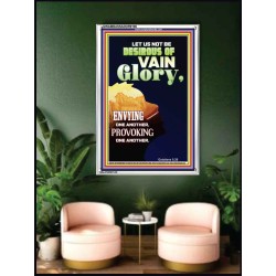 VAIN GLORY   Bible Verses Wall Art Acrylic Glass Frame   (GWAMBASSADOR9196)   "32X48"