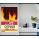 WALL OF FIRE ROUND ABOUT YOU   Bible Verses Poster   (GWAMBASSADOR186)   