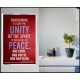 UNITY OF THE SPIRIT   Acrylic Glass Frame Scripture Art   (GWAMBASSADOR3995)   