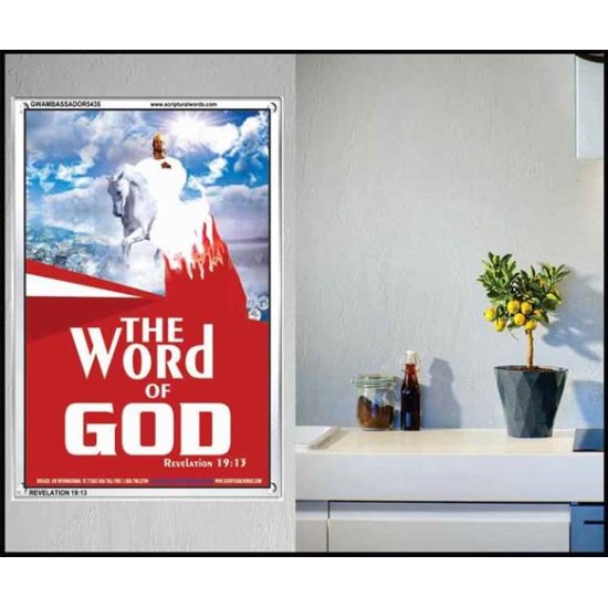 THE WORD OF GOD   Bible Verses Frame   (GWAMBASSADOR5435)   