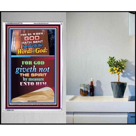 WORDS OF GOD   Bible Verse Picture Frame Gift   (GWAMBASSADOR7724)   