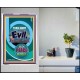 TURN AWAY FROM EVIL   Encouraging Bible Verses Framed   (GWAMBASSADOR8082)   