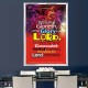 WHOM THE LORD COMMENDETH   Large Frame Scriptural Wall Art   (GWAMBASSADOR3190)   