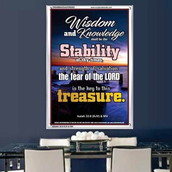 WISDOM AND KNOWLEDGE   Bible Verses    (GWAMBASSADOR6563)   