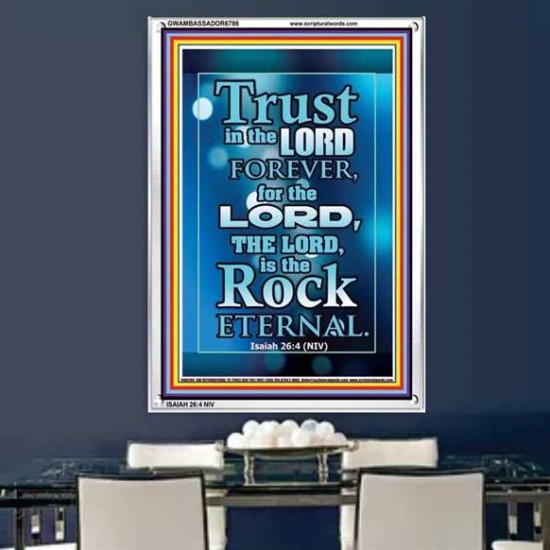 TRUST IN THE LORD   Scripture Art Prints   (GWAMBASSADOR6786)   