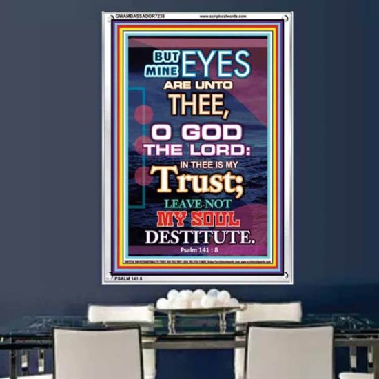 TRUST IN THE LORD   Bible Verses Frame for Home   (GWAMBASSADOR7238)   