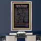 NAMES OF JESUS CHRIST WITH BIBLE VERSES IN GERMAN LANGUAGE {Namen Jesu Christi}   Acrylic Glass Frame   (GWAMBASSADORNAMESOFCHRISTDEUTSCH)   