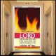 WALL OF FIRE ROUND ABOUT YOU   Bible Verses Poster   (GWAMBASSADOR186)   