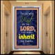 WAIT ON THE LORD   contemporary Christian Art Frame   (GWAMBASSADOR6519)   