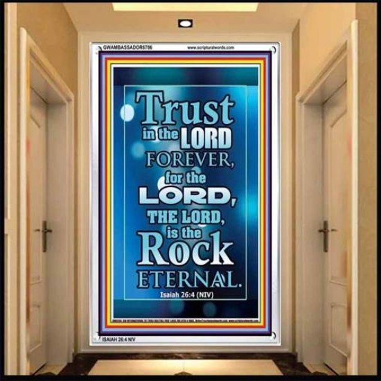 TRUST IN THE LORD   Scripture Art Prints   (GWAMBASSADOR6786)   