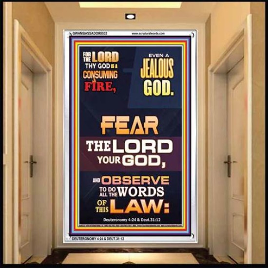 THE WORDS OF THE LAW   Bible Verses Framed Art Prints   (GWAMBASSADOR8532)   