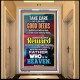 YOUR FATHER WHO IS IN HEAVEN    Scripture Wooden Frame   (GWAMBASSADOR8550)   