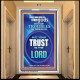 TRUST IN THE LORD   Framed Bible Verse   (GWAMBASSADOR8573)   