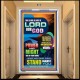 YAHWEH THE LORD OUR GOD   Framed Business Entrance Lobby Wall Decoration    (GWAMBASSADOR8657)   