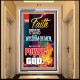 YOUR FAITH   Framed Bible Verses Online   (GWAMBASSADOR9126B)   