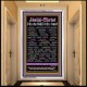 NAMES OF JESUS CHRIST WITH BIBLE VERSES IN FRENCH LANGUAGE {Noms de Jésus Christ} Frame Art   (GWAMBASSADORNAMESOFCHRISTFRENCH)   