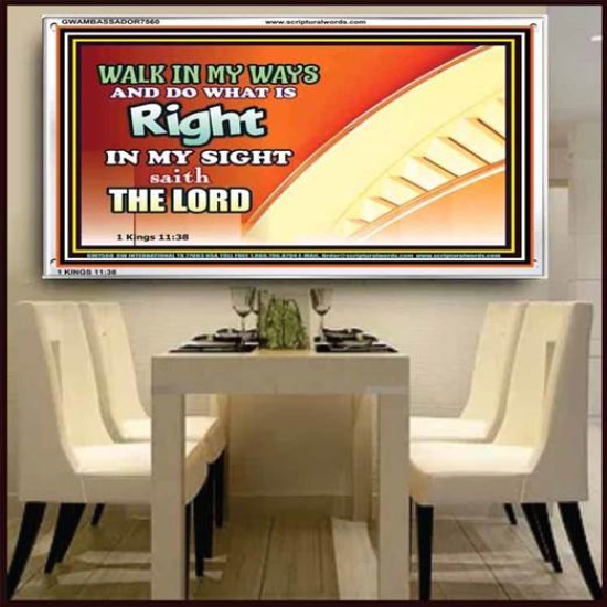 WALK IN MY WAY   New Wall Dcor   (GWAMBASSADOR7560)   