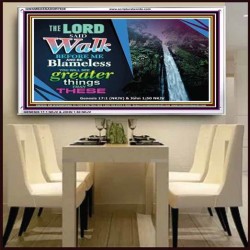 WALK BEFORE ME   Biblical Paintings   (GWAMBASSADOR7838)   "48X32"