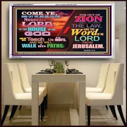 WALK IN HIS PATH   Christian Paintings   (GWAMBASSADOR8217)   "48X32"