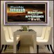 WORSHIP JEHOVAH   Large Frame Scripture Wall Art   (GWAMBASSADOR8277)   