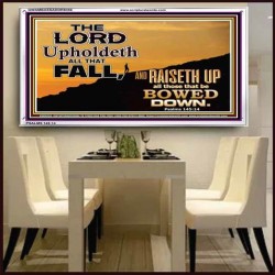 UPHOLDETH ALL THAT FALL   Scripture Wall Art   (GWAMBASSADOR8356)   "48X32"