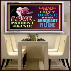 WHAT IS LOVE   Custom Art Work   (GWAMBASSADOR8408)   "48X32"