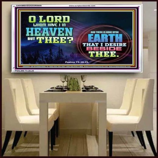 WHOM HAVE I IN HEAVEN   Contemporary Christian poster   (GWAMBASSADOR8909)   