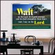 WAIT ON THE LORD   Contemporary Wall Decor   (GWAMBASSADOR270)   