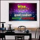 WISDOM   Scriptural Framed Signs   (GWAMBASSADOR3817)   