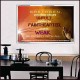 UPHOLD THE WEAK   Inspirational Wall Art Frame   (GWAMBASSADOR4008)   