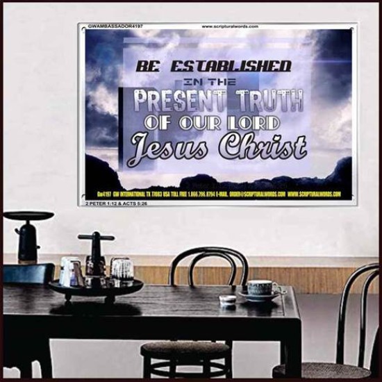 TRUTH OF OUR LORD   Inspirational Bible Verse Framed   (GWAMBASSADOR4197)   