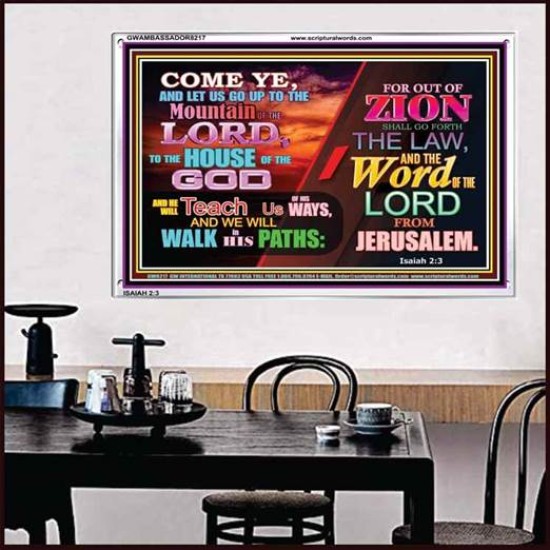 WALK IN HIS PATH   Christian Paintings   (GWAMBASSADOR8217)   