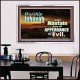 WORSHIP JEHOVAH   Large Frame Scripture Wall Art   (GWAMBASSADOR8277)   