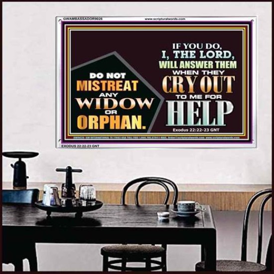 WIDOWS AND ORPHANS   Biblical Art   (GWAMBASSADOR9026)   