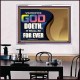 WHATSOEVER GOD DOETH IT SHALL BE FOR EVER   Art & Dcor Framed   (GWAMBASSADOR9357)   