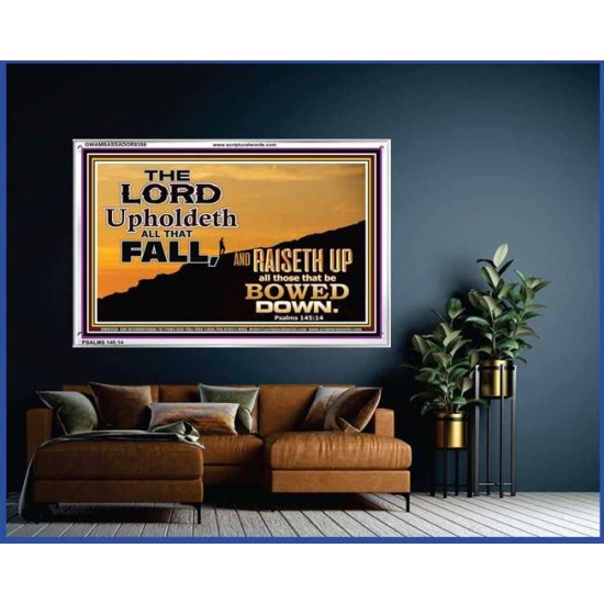 UPHOLDETH ALL THAT FALL   Scripture Wall Art   (GWAMBASSADOR8356)   