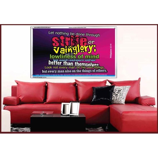 VAIN GLORY   Contemporary Christian Wall Art   (GWAMBASSADOR3841)   