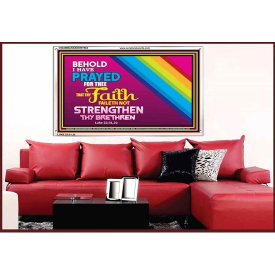 UNFAILING FAITH   Art & Dcor Frame   (GWAMBASSADOR7562)   