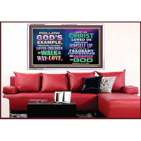 WALK IN LOVE   Inspiration Wall Art Frame   (GWAMBASSADOR8931)   