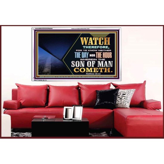 WATCH AND PRAY   Inspiration office art and wall dcor   (GWAMBASSADOR9088)   