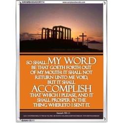 THE WORD OF GOD    Bible Verses Poster   (GWAMBASSADOR114)   