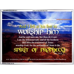 WORSHIP HIM   Custom Framed Bible Verse   (GWAMBASSADOR1511)   "48X32"