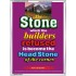 THE STONE WHICH THE BUILDERS REFUSED   Bible Verses Frame Online   (GWAMBASSADOR1935)   "32X48"