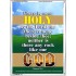 THERE IS NONE HOLY AS THE LORD   Inspiration Frame   (GWAMBASSADOR249)   "32X48"