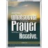 WHATSOEVER YOU ASK IN PRAYER   Contemporary Christian Poster   (GWAMBASSADOR306)   "32X48"