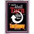 TURN TO YOU FOR A TESTIMONY   Framed Lobby Wall Decoration   (GWAMBASSADOR3354)   "32X48"