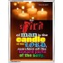 THE SPIRIT OF MAN IS THE CANDLE OF THE LORD   Framed Hallway Wall Decoration   (GWAMBASSADOR3355)   "32X48"