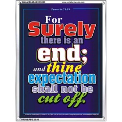 THINE EXPECTATION   Bible Verse Picture Frame Gift   (GWAMBASSADOR3400)   