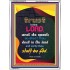 TRUST IN THE LORD   Bible Verses Framed Art   (GWAMBASSADOR4779)   "32X48"